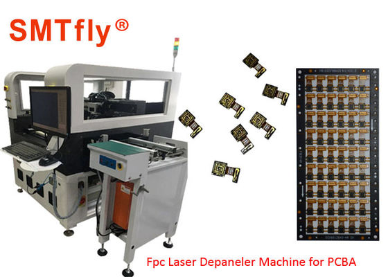 Cina Standar 460 * 460mm Dalam Garis Laser PCB Depaneling Mesin Ukuran Kompak SMTfly-5L pemasok