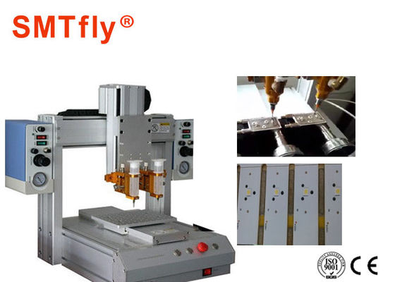 Cina Efisiensi Tinggi Mesin SMT Glue Dispenser 300/300 / 100MM Area Kerja SMTfly-300M pemasok
