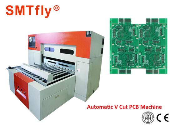 Cina 0.4mm Tebal PCB Otomatis Scoring Machine Dengan Sistem Kontrol Elektronik pemasok
