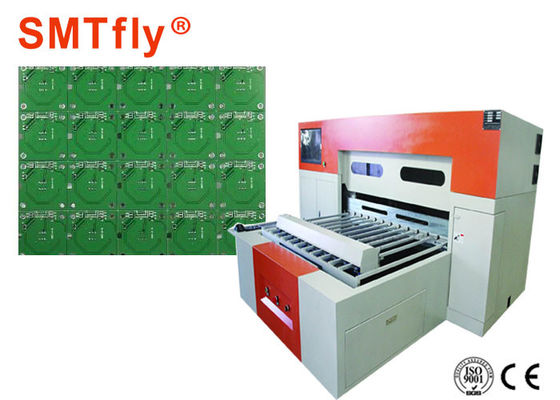 Cina Sepenuhnya Otomatis V Scoring Machine, PCB Peralatan Pengolahan 1500kg SMTfly-YB1200 pemasok