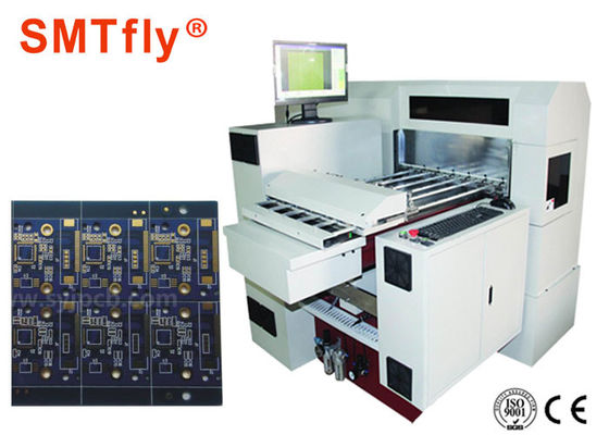 Cina 0,4 Mm - 3,2 Mm V Grooving Machine Untuk Pcb Panel ± 0,05mm Pitch SMTfly-YB630 pemasok