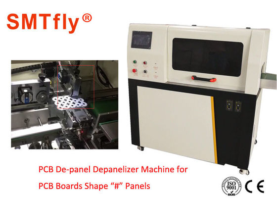 Cina PCB De-panel Separator V Potong PCB depaneling Machine untuk &amp;quot;#&amp;quot; Shape Panels pemasok
