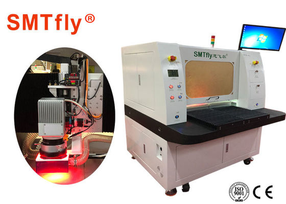 Cina 20μM CNC PCB UV Laser Cutting Machine SMTfly-LJ330 Dengan 10W UV-PCB Separator pemasok