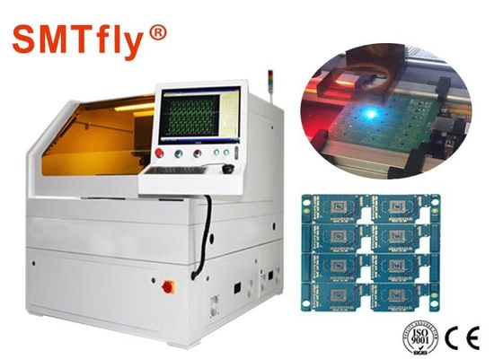 Cina 600 * 450mm FPC Laser Cutting PCB Depanelizer Mesin ± 1μM Pengulangan Presisi pemasok