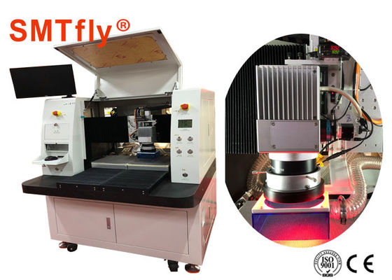 Cina 1.2mm Papan Sirkuit PCB Depanelizer Mesin 3KW Laser Power Supply SMTfly-LJ330 pemasok