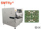 Inline Cnc PCB Router Machine, PCB Laser Cutter Meja Kerja Ganda SMTfly-F06 pemasok