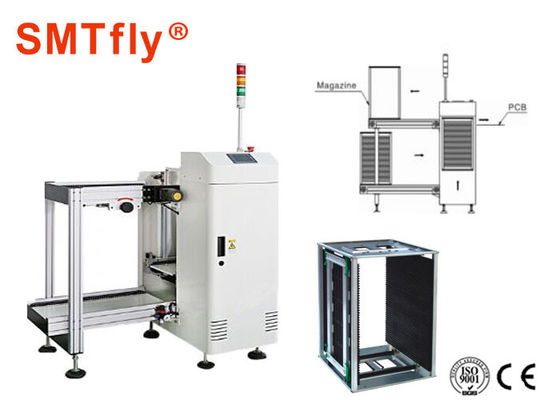 6Sec Board Time SMT Loader PCB Board Handling Equipment SMEMA Standar SMTfly-250LD pemasok