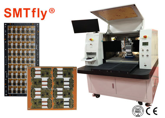 1.2mm Papan Sirkuit PCB Depanelizer Mesin 3KW Laser Power Supply SMTfly-LJ330 pemasok